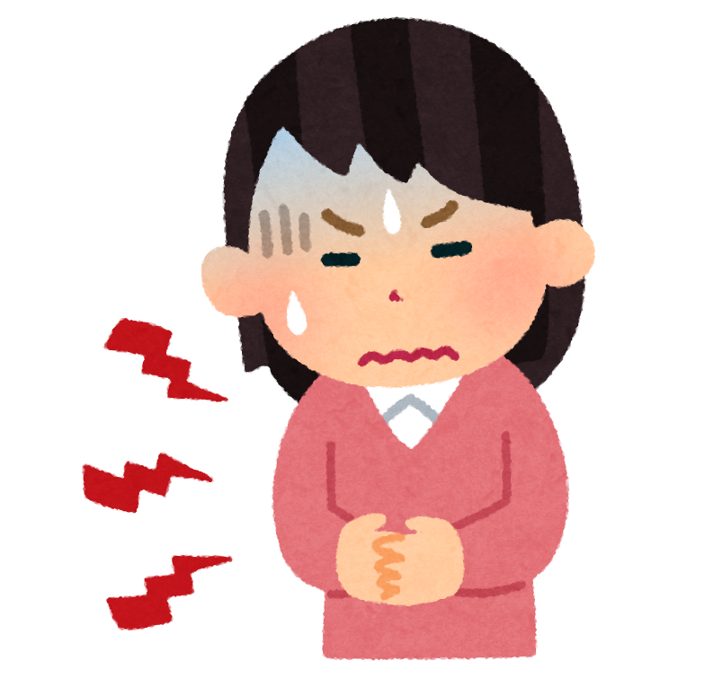 生理の辛さを別のもので表してみた