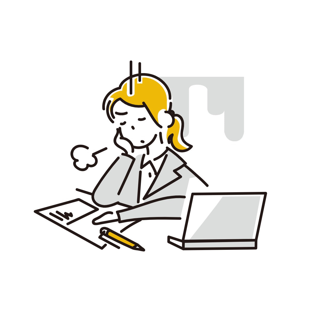 夫よ、頼むから生理中に体調不良にならないでおくれ...